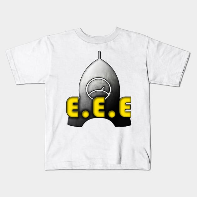 Estrategia Espacial en Español Gris Kids T-Shirt by gengisar